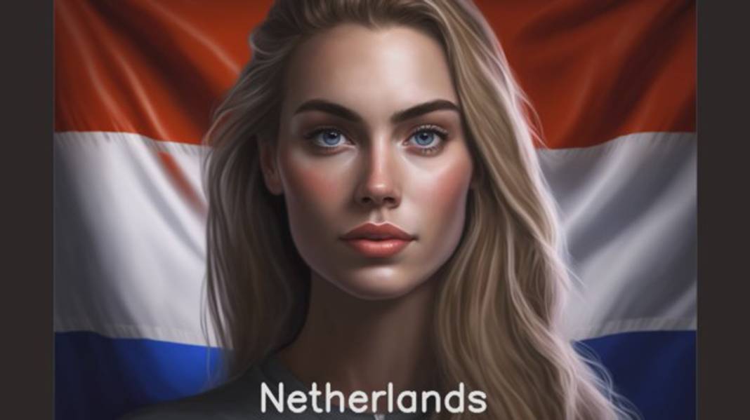 Yapay zekaya "Ülkeler güzel kadınlar olsaydı nasıl görünürlerdi?" diye sordular; işte sonuç! 61